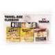 The Balm Travel-Size Classics Kit zestaw róż 3g + bronzer 3g + rozświetlacz 2,7g + tusz do rzęs 4,5ml