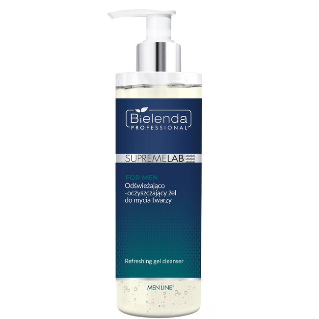 Bielenda Professional SupremeLab For Men odświeżająco-oczyszczający żel do mycia twarzy 200ml