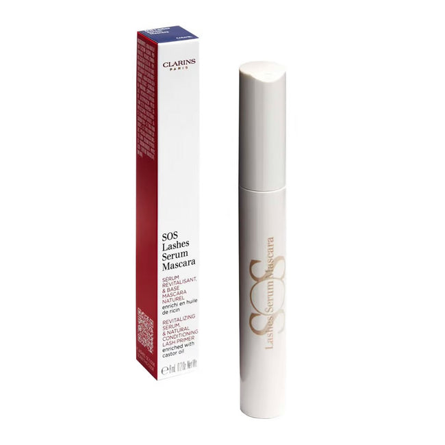 Clarins SOS Lashes Serum Mascara serum rewitalizujące i odżywcza baza pod tusz do rzęs 8ml
