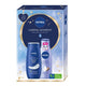 Nivea Caring Moment zestaw żel pod prysznic 250ml + mleczko do ciała 250ml