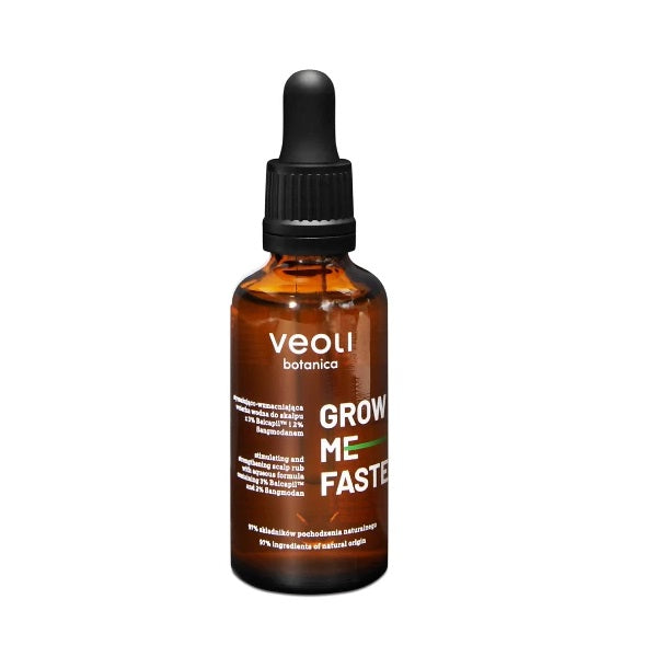 Veoli Botanica Grow Me Faster stymulująco-wzmacniająca wcierka wodna do skalpu 50ml