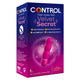 Control Velvet Secret ministymulator do stref intymnych o ergonomicznym kształcie