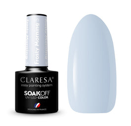 Claresa Soak Off UV/LED Frosty Morning lakier hybrydowy 3 5g