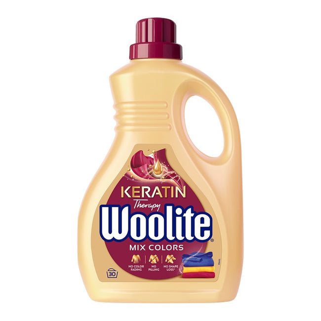 Woolite Keratin Therapy Mix Colors płyn do prania do koloru z keratyną 1800ml