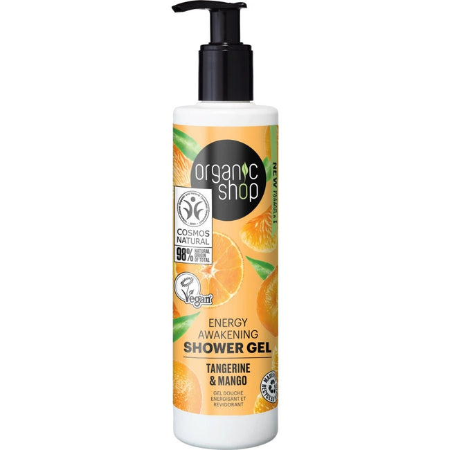 Organic Shop Energy Awakening Shower Gel energetyzujący żel pod prysznic Tangerine & Mango 280ml