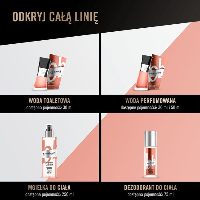 Bruno Banani Magnetic Woman perfumowana mgiełka do ciała 250ml