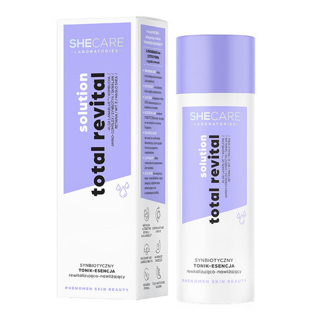 SHECARE Total Revital Solution synbiotyczny tonik-esencja rewitalizująco-nawilżający 200ml