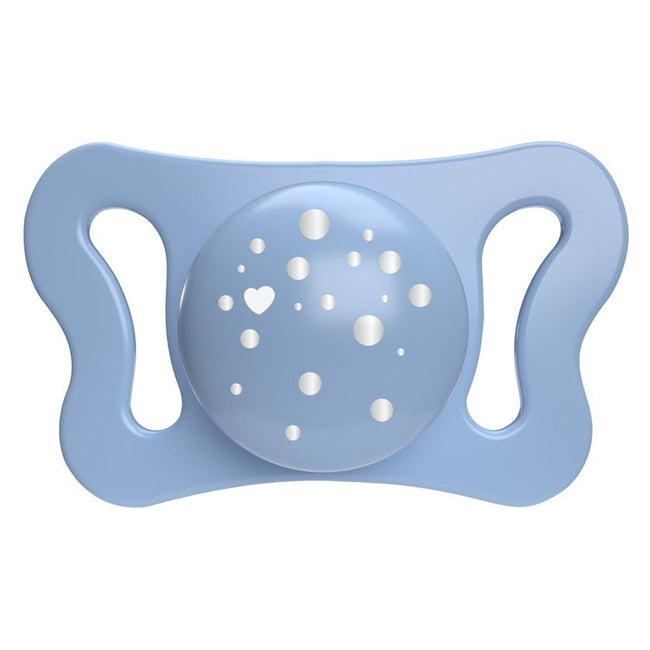Chicco PhysioForma silikonowy smoczek do uspokajania Micro 0-2m+ Niebieski 2szt.