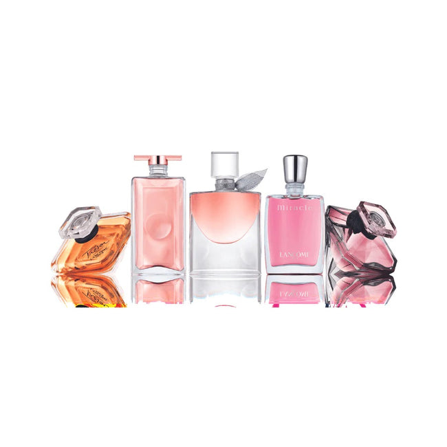 Lancome Iconic Fragrance Miniatures zestaw Tresor 7.5ml + La Nuit Tresor 5ml + Idole 5ml + La Vie Est Belle 4ml + Miracle 5ml