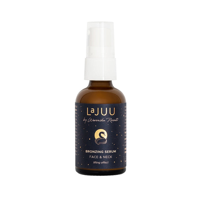 LaJUU Bronzing Serum Face & Neck brązujące serum do twarzy o działaniu liftingującym 30ml