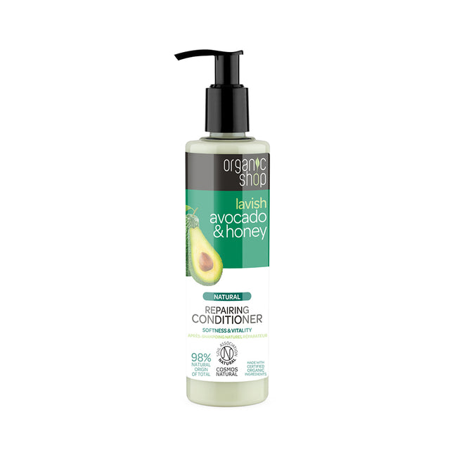 Organic Shop Natural Repairing Conditioner regenerująca odżywka do włosów Avocado & Honey 280ml