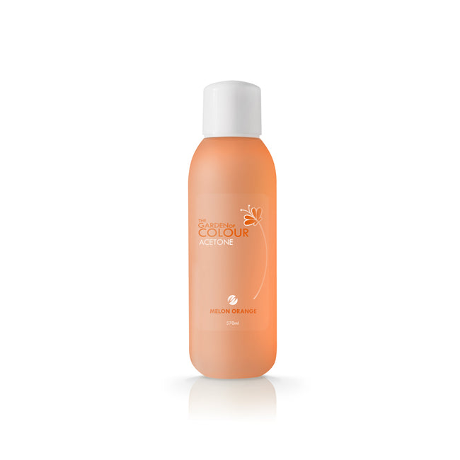 Silcare The Garden of Colour Acetone aceton do usuwania żelowych lakierów hybrydowych Melon Orange 570ml