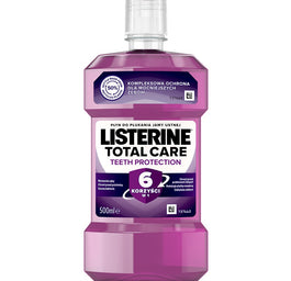 Listerine Total Care Teeth Protection płyn do płukania jamy ustnej 500ml