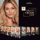 Joanna Multi Cream Color farba do włosów 31.5 Różany Blond