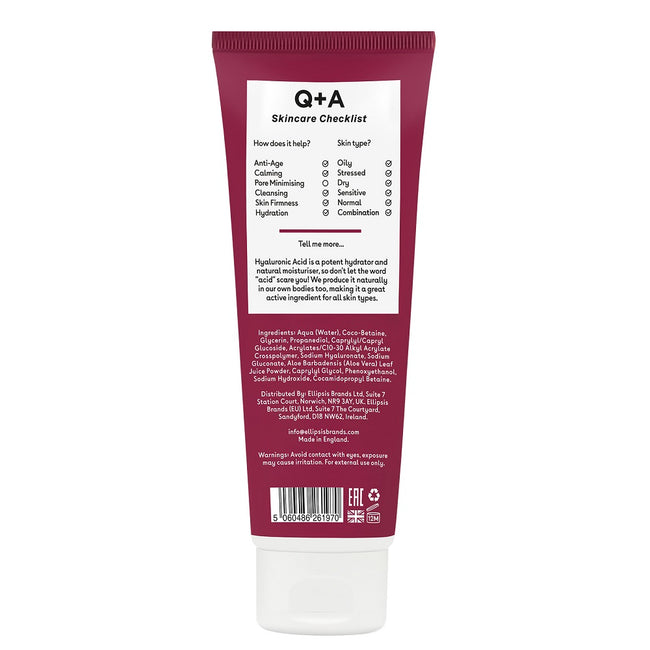 Q+A Hyaluronic Acid Gel Cleanser żel do mycia twarzy z kwasem hialuronowym 125ml