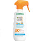 Garnier Ambre Solaire Kids Sensitive Advanced spray ochronny dla dzieci SPF50+ 300ml