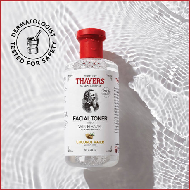 Thayers Kokosowy bezalkoholowy tonik do twarzy z aloesem i oczarem wirginijskim 355ml