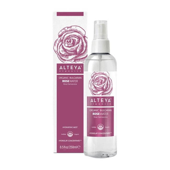 Alteya Organic Bulgarian Rose Water organiczna woda różana w sprayu 250ml