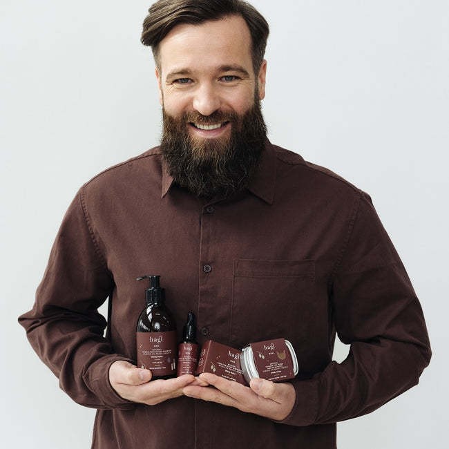 Hagi Naturalna pomada do brody i wąsów Whisky Barber 70ml