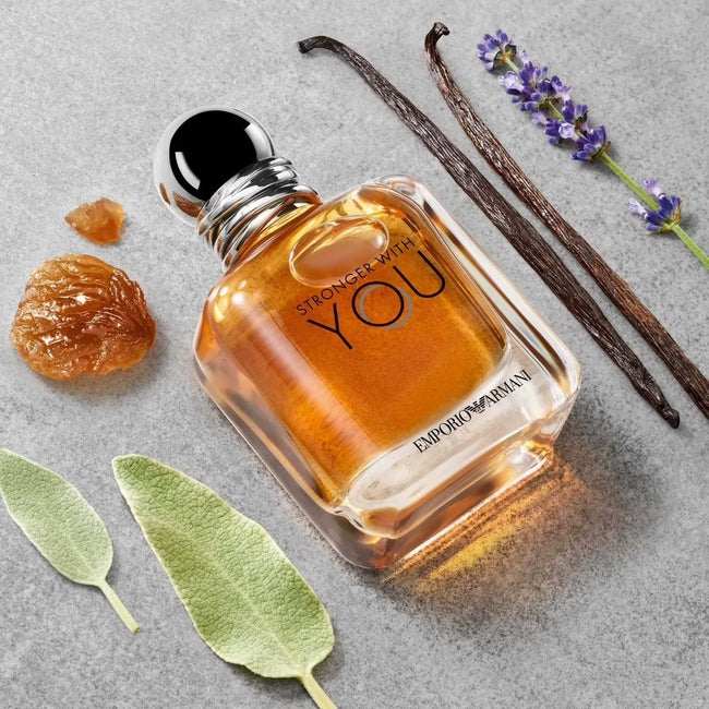 Giorgio Armani Stronger With You zestaw woda toaletowa spray 100ml + woda toaletowa 15ml + żel pod prysznic 75ml