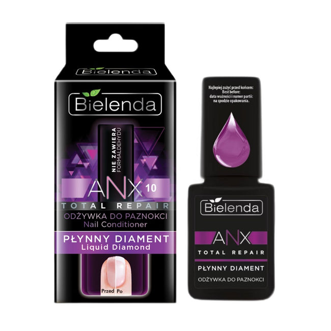 Bielenda Anx Total Repair odżywka do paznokci Płynny Diament 11ml