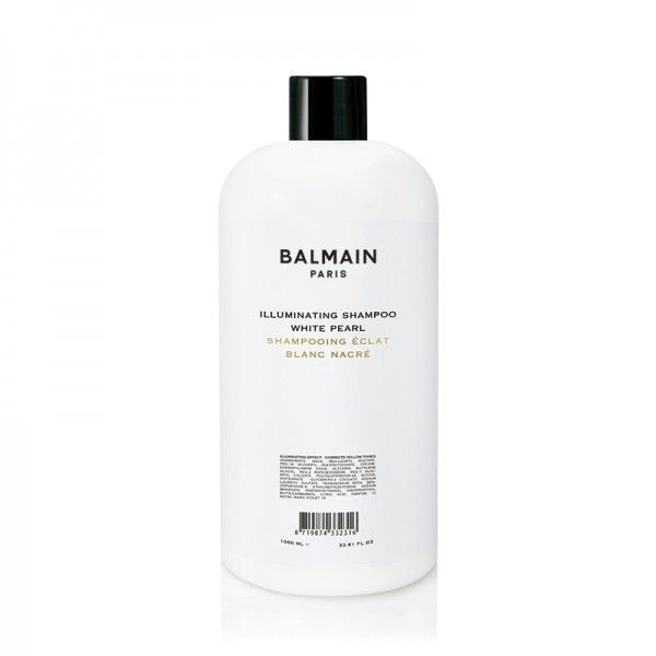 Balmain Illuminating Shampoo White Pearl szampon korygujący odcień do włosów blond i rozjaśnianych 1000ml