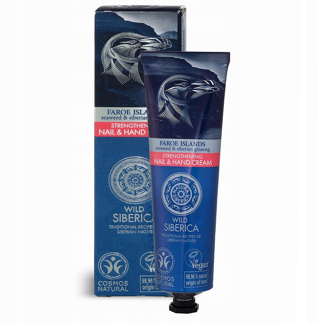 Natura Siberica Wild Siberica wzmacniający krem do rąk i paznokci 75ml