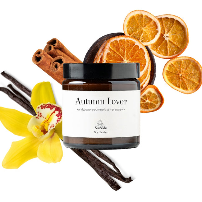 Sisi & Me Świeca sojowa Autumn Lover 120ml