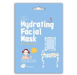 Cettua Hydrating Facial Mask intensywnie nawilżająca maska do twarzy w płacie