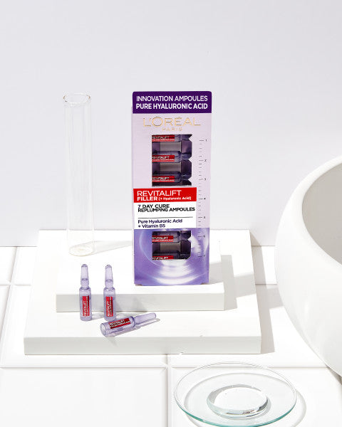 L'Oreal Paris Revitalift Filler 40+ 7-dniowa kuracja przeciwzmarszczkowa w ampułkach 7x1ml