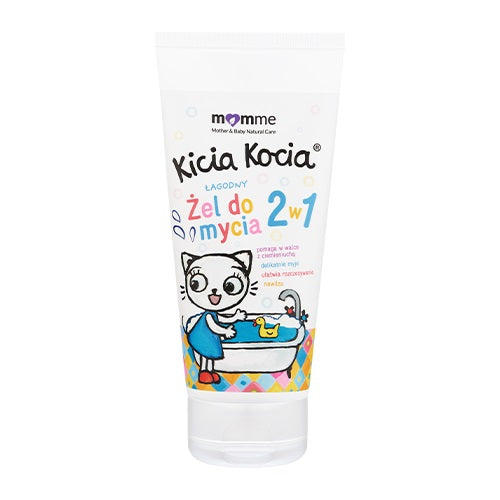 MomMe Kicia Kocia łagodny żel do mycia 2w1 200ml