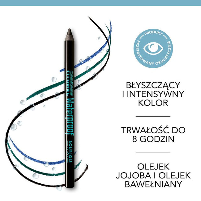 Bourjois Volume Clubbing Kredka do oczu wodoodporna nr 46 Bleu Neon 1.14g