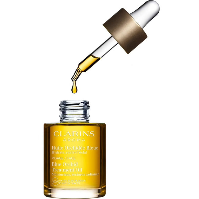 Clarins Blue Orchid Face Treatment Oil olejek do twarzy do skóry suchej 30ml