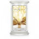 Kringle Candle Duża świeca zapachowa z dwoma knotami Gold & Cashmere 623g