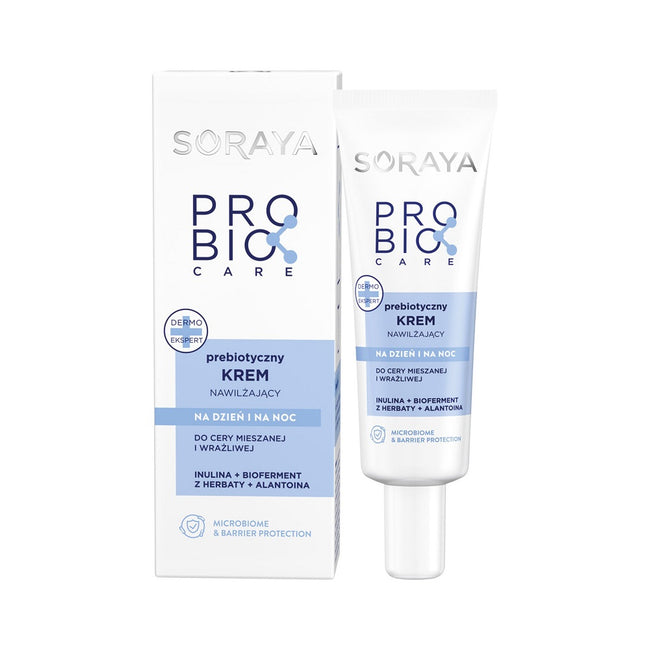 Soraya Probio Care prebiotyczny krem nawilżający do cery mieszanej i wrażliwej 50ml