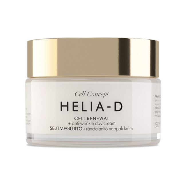 Helia-D Cell Concept Cell Renewal + Anti-Wrinkle 55+ zestaw przeciwzmarszczkowy krem na dzień + przeciwzmarszczkowy krem na noc 2×50ml