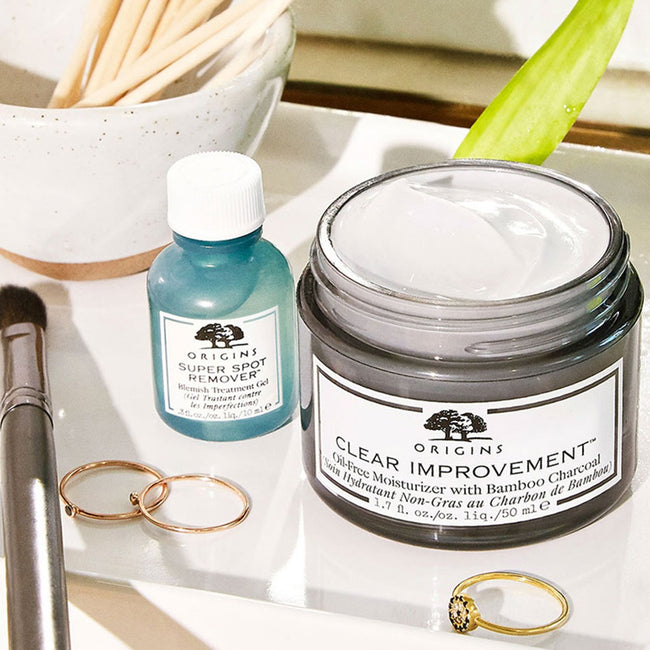 Origins Clear Improvement™ Oil-Free Moisturizer With Bamboo Charcoal beztłuszczowy krem nawilżający z węglem bambusowym 50ml