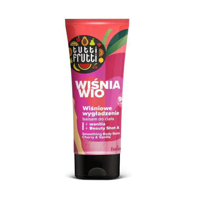 Farmona Tutti Frutti Wiśnia Wio wiśniowe wygładzenie balsam do ciała 200ml