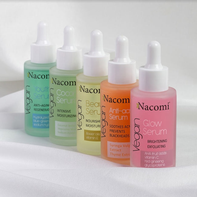Nacomi Vegan Coconut Serum ultra nawilżające serum do twarzy z wodą kokosową 40ml
