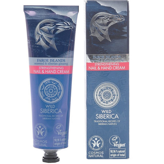 Natura Siberica Wild Siberica wzmacniający krem do rąk i paznokci 75ml