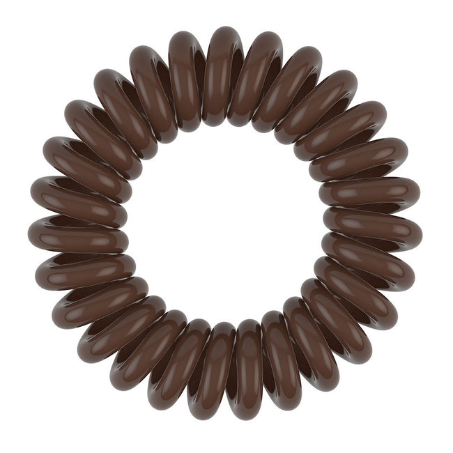 Invisibobble Power gumki do włosów Pretzel Brown 3szt