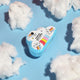 Nailmatic Kids Rainbow Bath Bomb tęczowa kula do kąpieli dla dzieci