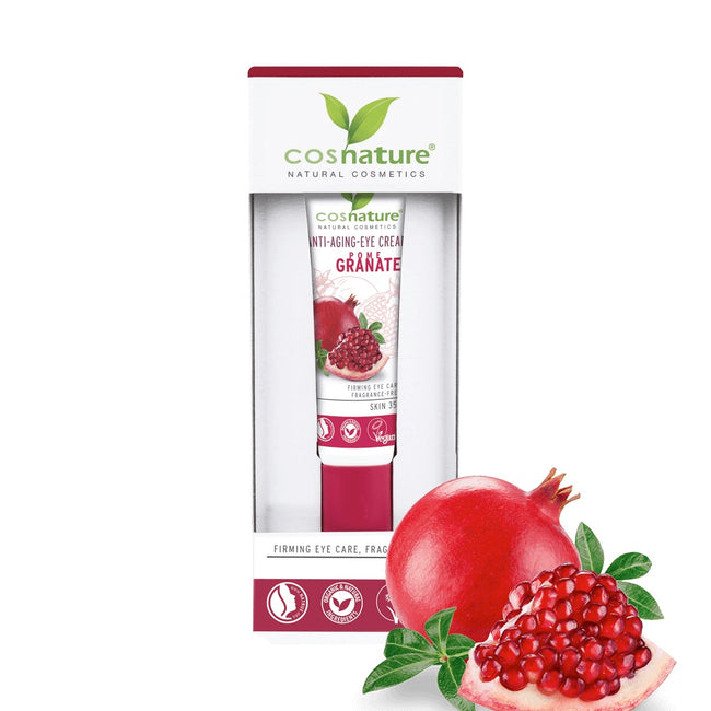 Cosnature Anti-Aging Eye Cream naturalny ujędrniający krem pod oczy z owocem granatu 15ml