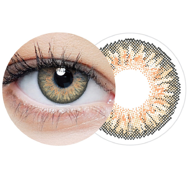 Clearlab Clearcolor 1-day Hazel jednodniowe kolorowe soczewki kontaktowe FL332 -1.75 10szt