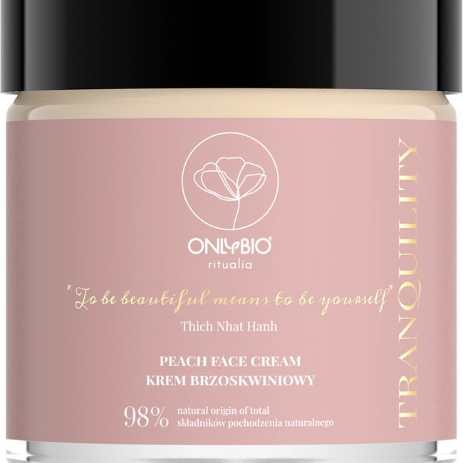 OnlyBio Ritualia Tranquility krem do twarzy brzoskwiniowy 50ml
