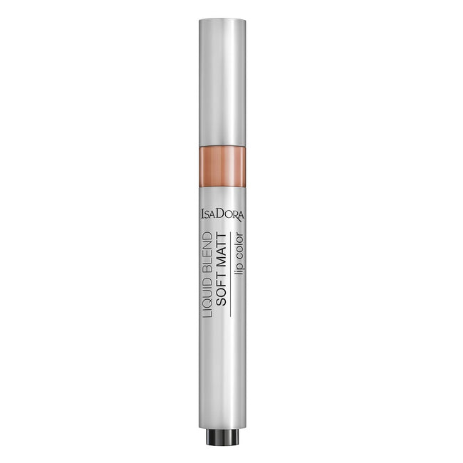 Isadora Liquid Color Blend Soft Matt płynna pół-matowa pomadka do ust 82 Candied Chestnut 3ml