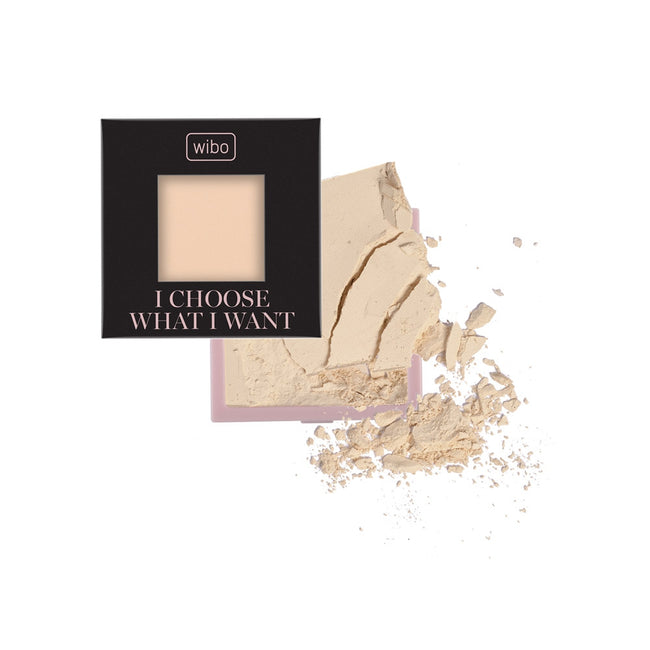Wibo I Choose What Want HD Banana Powder bananowy prasowany puder do twarzy 3g