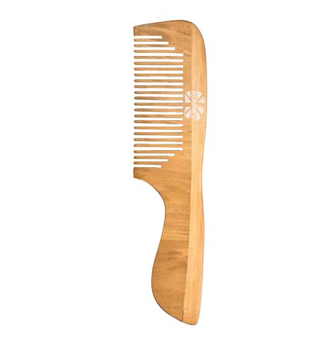 Ronney Professional Wooden Comb profesjonalny drewniany grzebień do włosów 184x45mm RA 00122